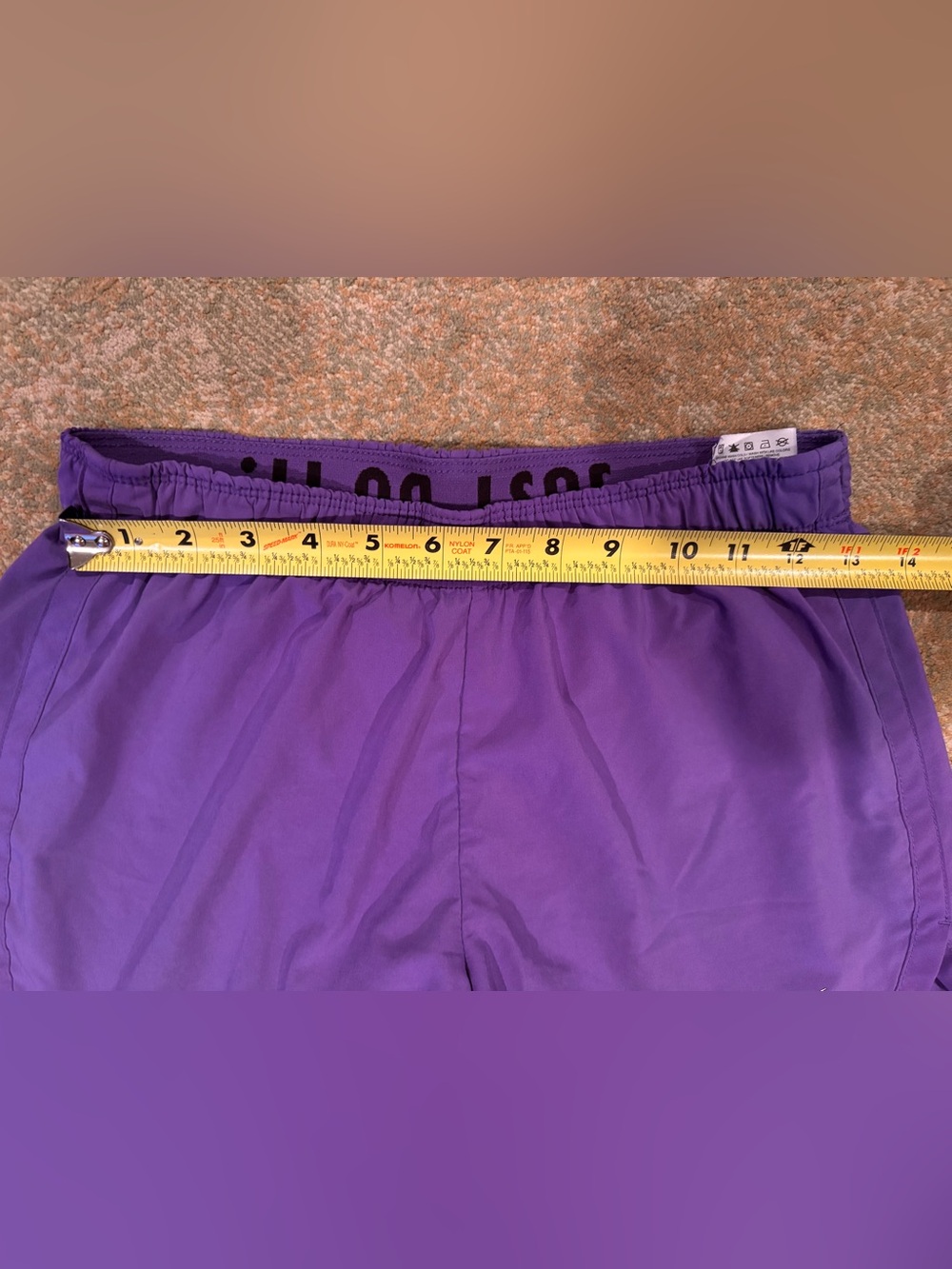Nike Dri-FIT Purple Running Shorts Women’s Small Built-In Short Liner - Picture 10 of 11